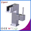 Fyeer Chrome Plated Spanner Syle Single Handle Brass Deck Mounted Bathroom Basin Faucet Water Mixer Tap Wasserhahn